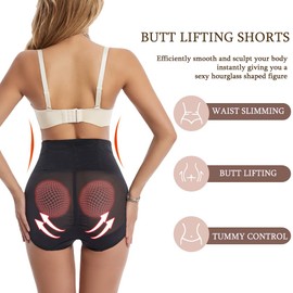 LIUSHIQI 2 PCS Women's Shapewear Control Panties High Waisted Compression Underwear Women Shapewear Panty Girdles Multicolor