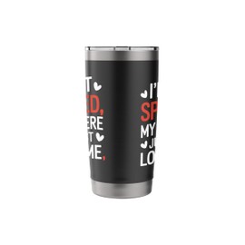 Funny Child Family I'm Not Spoiled My Memere Just Loves Me Stainless Steel Insulated Tumbler