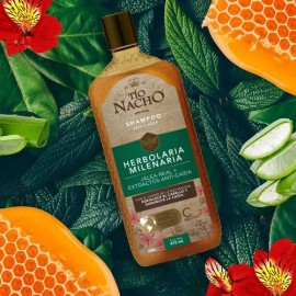 Tío Nacho Shampoo Herbolaria Milenaria. Botella Con 415ml.                                                                                            
