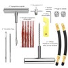QUNNIE 32 Piece Tyre Repair Kit, Car Puncture Repair Tool