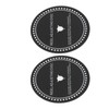 2Pcs Nab HUB Adapter Spacer 82mm Diameter Replacement Silicone Reel