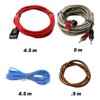 VMINGO Kit Instalacion Cableado Rca Amplificador Cable Subwoofer Calibre GA
