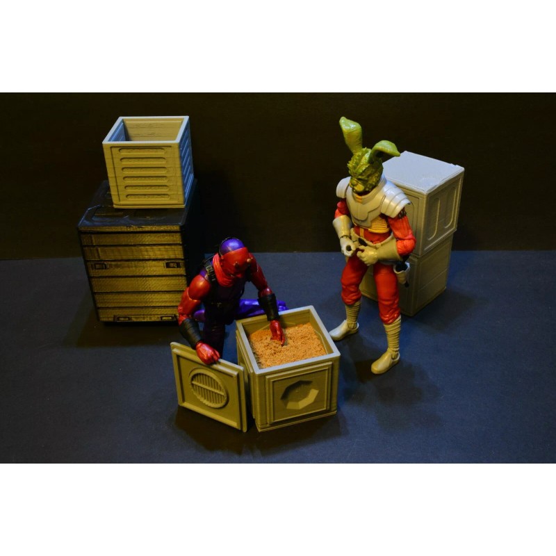 Founding Figures 1/12 Trando-Cram Crate(2x)