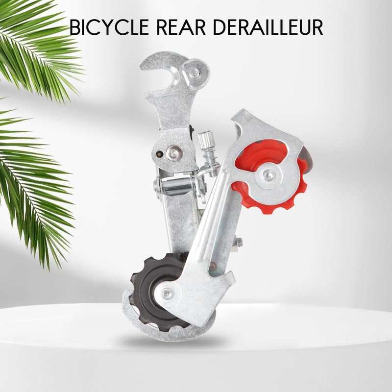 Jevina Racing Bicycle Part Silver Tone Metal 3-7 Speed Rear