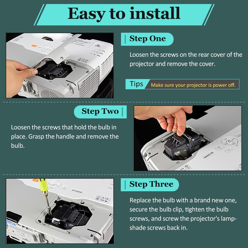 Electrified XL-5200 XL5200 Lamp Replacement Lamp with Housing for Sony