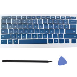 Replacement Keycap Keys,US Layout Key caps and Tool Compatible for Surface Laptop 3/4/5 13.5/15inch 1867 1868 1872 1873 1950 1951 1952 1953 Keyboard (Dark Blue)