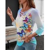 Rapbin Womens Long Sleeve Blouse Country Concert Tops for Women