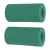 1 Pair Barbell Grips Bar Handles Silicone Anti Slip Thicken
