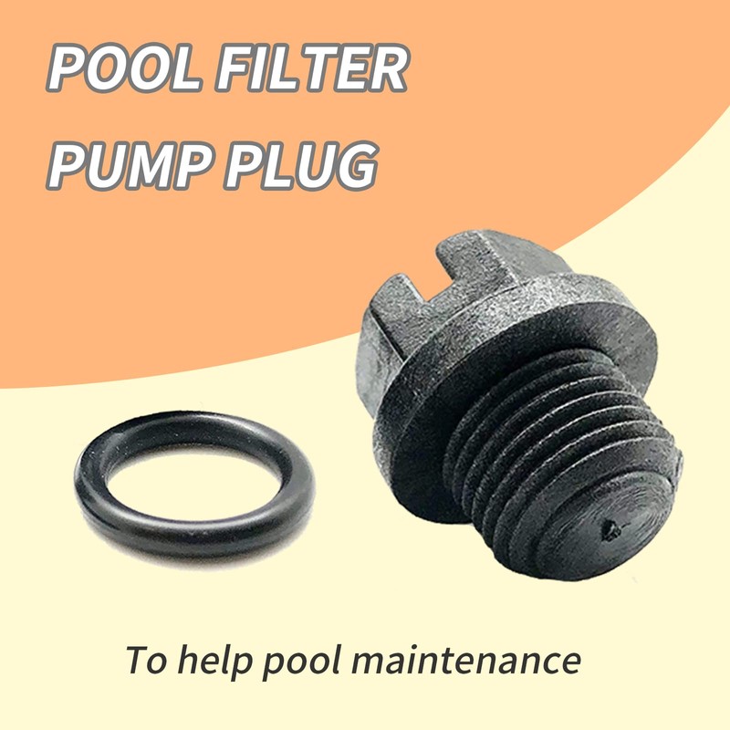 YAFIYGI 2pack Booster Pump Drain Plug Compatible with Hayward Pool