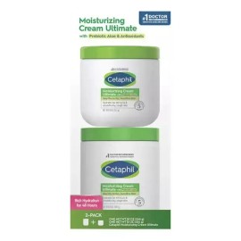 Cetaphil Crema Moisturizing 2 Pack 1 Frasco De 566gr / 453gr