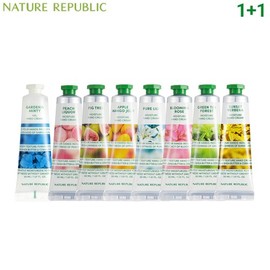 NATURE REPUBLIC Hand And Nature Hand Cream 30ml*2ea, Type 1#$%Type 2:Green Tea Forest-Pure Lily