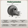20Lbs Heavy Duty Vacuum Suction Hooks,No Drill for Bathroom,2 Pack
