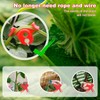 Ouligay 40pcs Plant Training Clips, Plastic Plant Clip, Lst Clips
