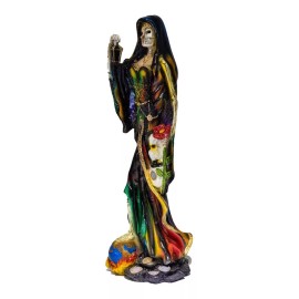 Imagen De Resina Santa Muerte Reencarnada 55 Cm