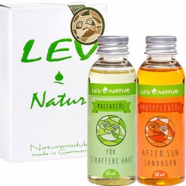 Massage Oil Gift Set Including Sea Buckthorn Oil 50ml Massage Oil High Performance Pure Oils with Dispensing Closure for firmer skin 50 ml