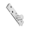 2 Pack 360 Degree Rotation Door Hinges, Stainless Steel Concealed