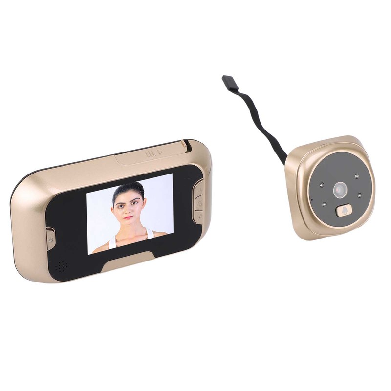 Peephole Camera Automatic Photo Taking 120° Viewing Angle Infrared Night