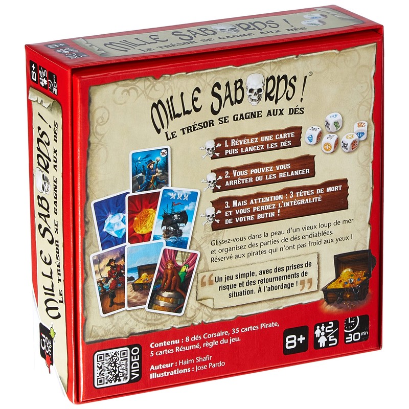GIGAMIC - AMZMI - Game of Dice - Mille Sabords