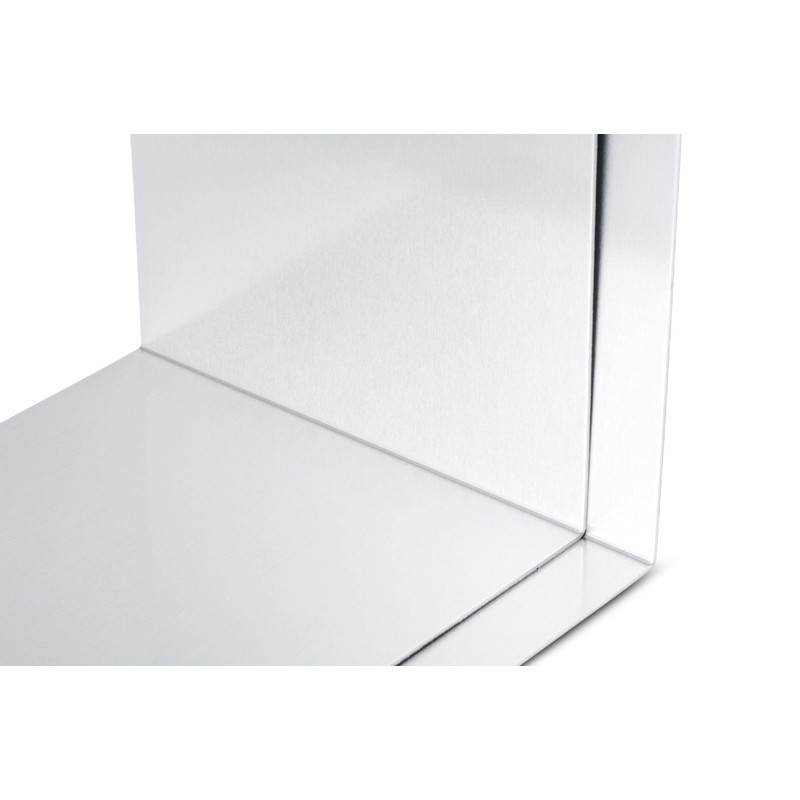 Maul 12 x 12 x 17.5 cm Aluminium Book Ends