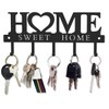 WIPHANY Key Holder Hooks Organizer Hanger Rack Wall Mounted with