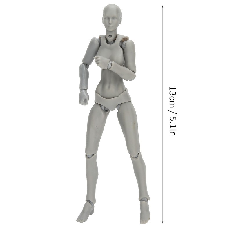 PVC Artists Action Figure Model Human Drawing Model Woman Mannequin