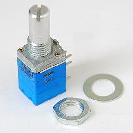 2-way volume with switch, A-characteristic, 20kΩ
