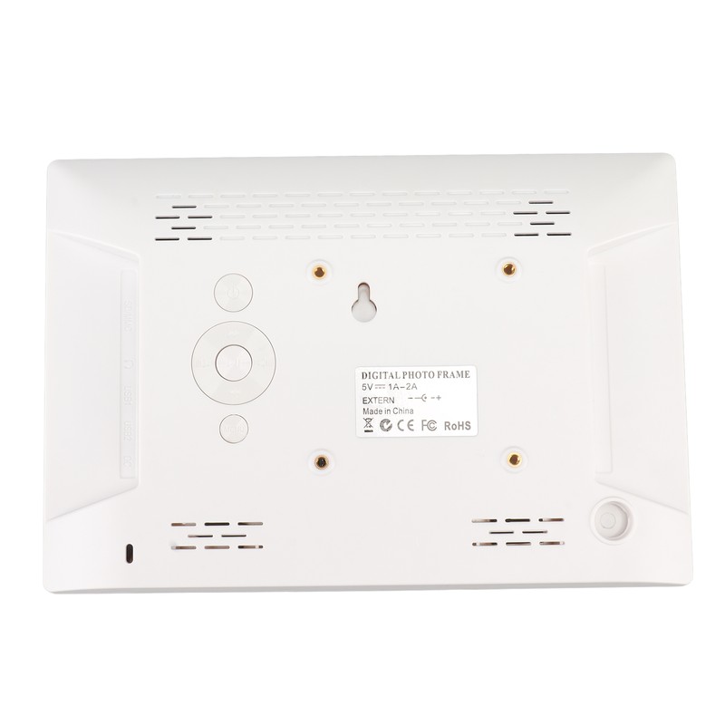 10in Digital Photo Frame White Human Body Induction HD Electronic
