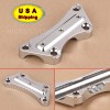 Unbranded Motors CNC Anti-Slip 1" Handlebar Riser Top Clamps For