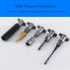2 Pack 1/2‘’ Anvil Wrench Pin Converter Shaft Adapter for