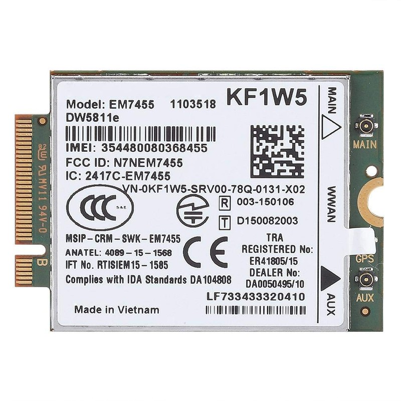 Goshyda Goshyda EM7455 4G LTE-Modul, drahtloses Ersatz-EM7455 f1r DW5811e Qualcomm