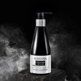 ELMOOSA LEAVE IN CONDITIONER -24/7 Caviar Armor Against Frizz & Split Ends/Caviar Hair Treatment/Heat Protection/Frizz Control 250ML