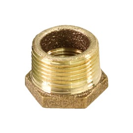 Supply Giant CSCV1002 1 Inch Male x 1/2'' Female NPT Lead Free Bushing, Fitting with Hexagonal Head, Brass Construction, Higher Corrosion Resistance Economical & Easy to Install, 19