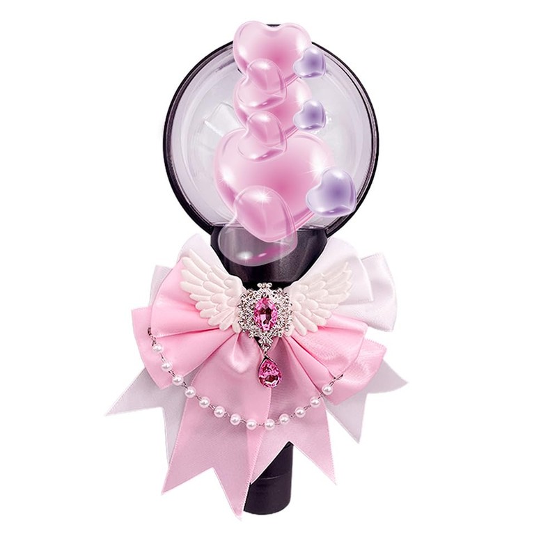 Lightstick Decoration Set Including A Cute Fluffy Cartoon Light Stcik