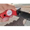 ShingleShock Roof Shingle Installer Roofing Tool, Steel Black, Rubber Grip,