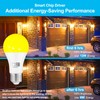 Qualilux Dusk to Dawn Light Bulbs, Auto On/Off Light Sensing