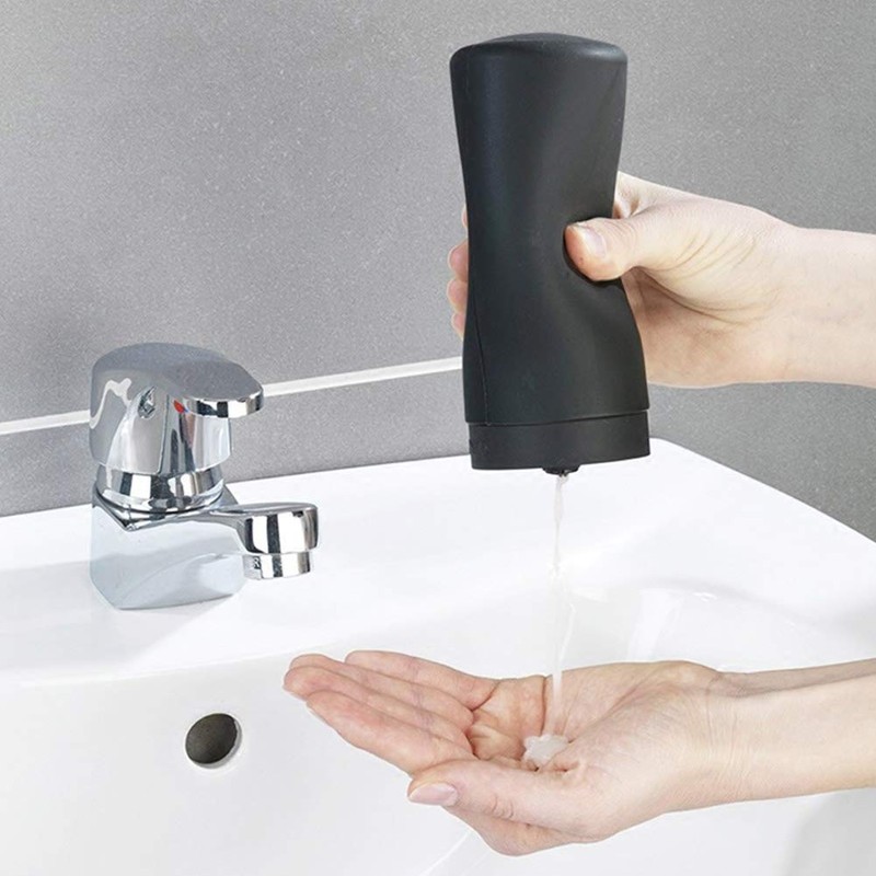 RefillableDish Washing Liquid Dispenser, Silicone Divided Bottle Easy Squeeze Soap