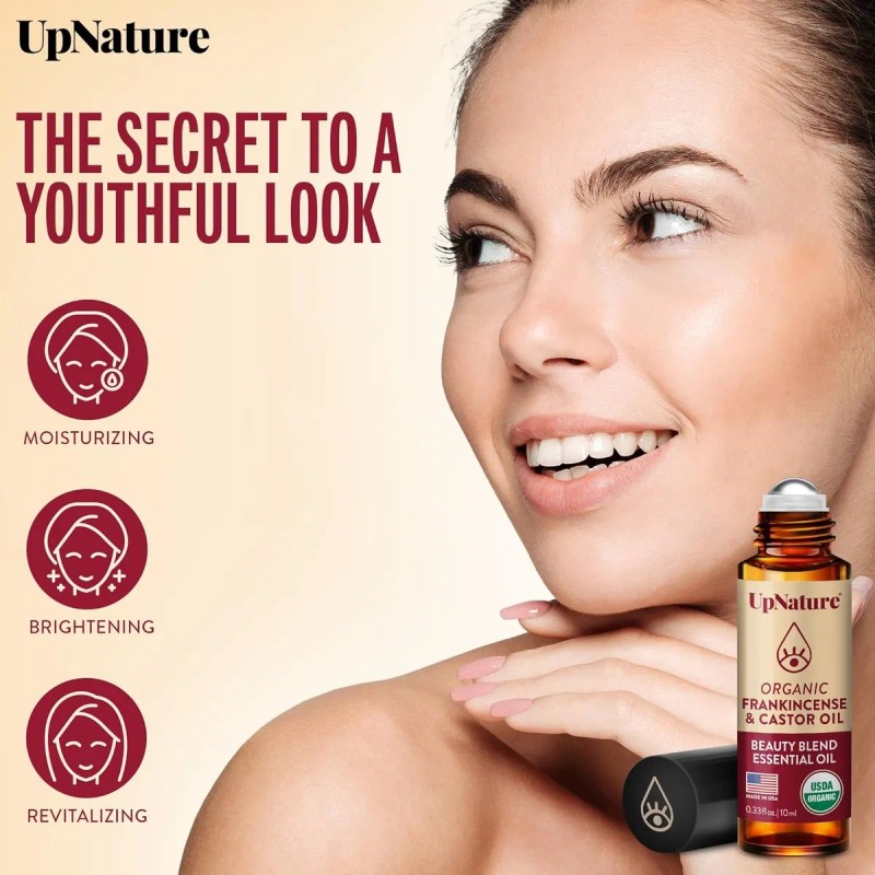 Upnature Aceite Ricino Incienso Contorno Ojos Roll On Ojeras