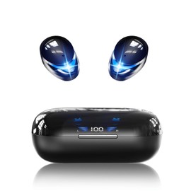Wireless Earbuds, Bluetooth 5.4, 2025 Popular Bluetooth Earphones, Instant Connection, Automatic Pairing, ENC Call Cancellation, HIFI Sound Quality, 3D Space Sound, 48 Hours Continuous Playback, LED