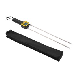 Grain Moisture Meter Automatic Voice Accurate Backlight Screen Digital Grain Humidity Tester for Soybean Wheat Corn45cm