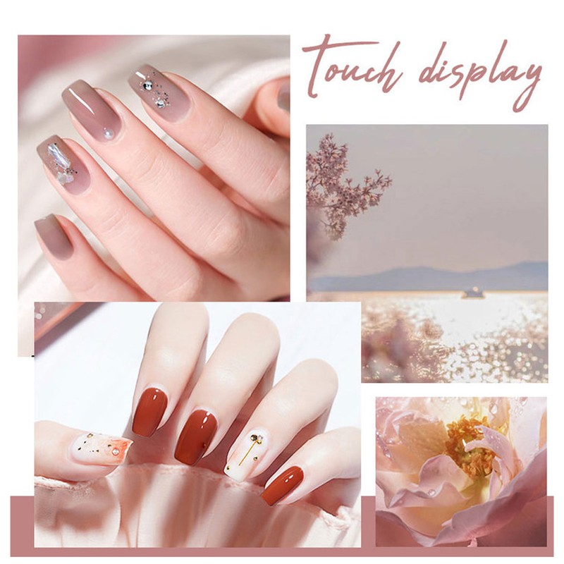 Nail Polish Starter Kit Color Gel + Manicure Lamp +