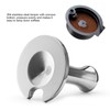51mm Stainless Steel Coffee Tamper Ergonomic Easy to Clean Heavy