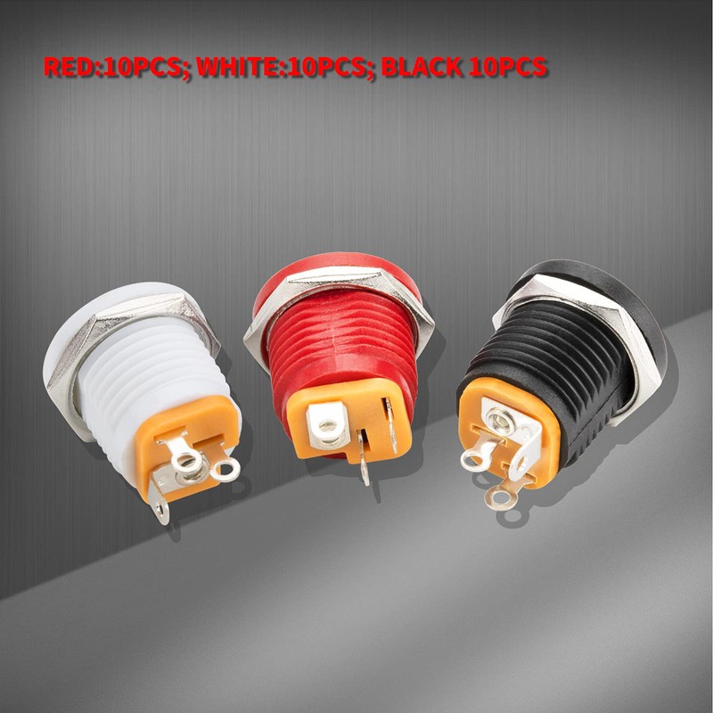 DAIERTEK 2.1mm Barrel Jack 5.5x2.1mm Female DC Power Jack Connector