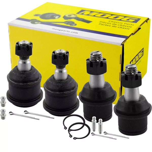 MOOG 4WD 4PCS Front Upper Lower Ball Joint Kit For