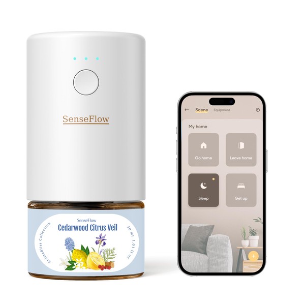SenseFlow Space Fragrance Diffuser SF101S - Adjustable Natural Atomizer Essential