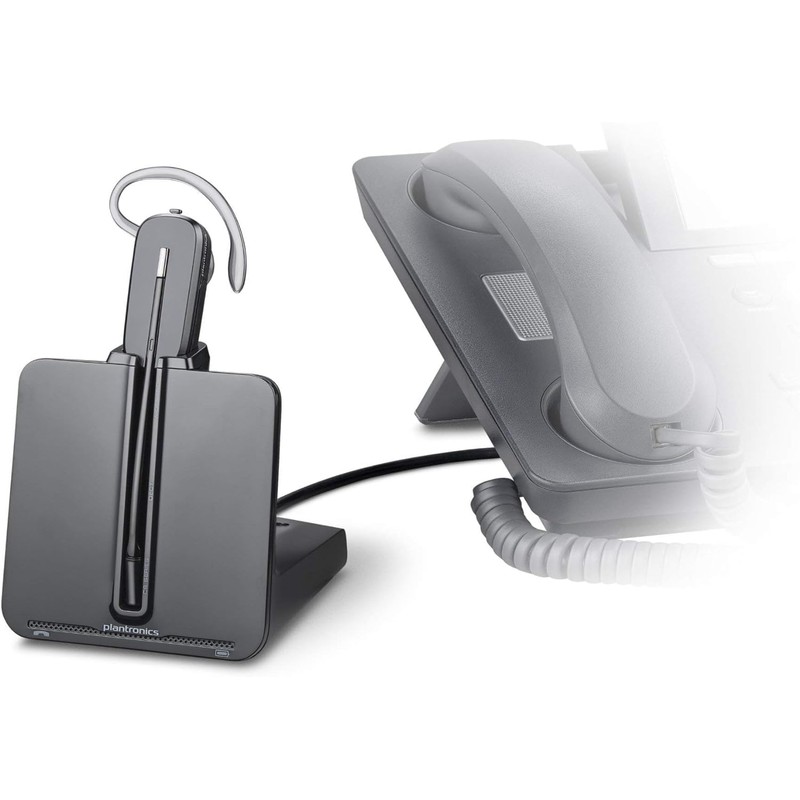Plantronics CS540 Wireless Headset with Savi HL10 Straight Plug Lifter