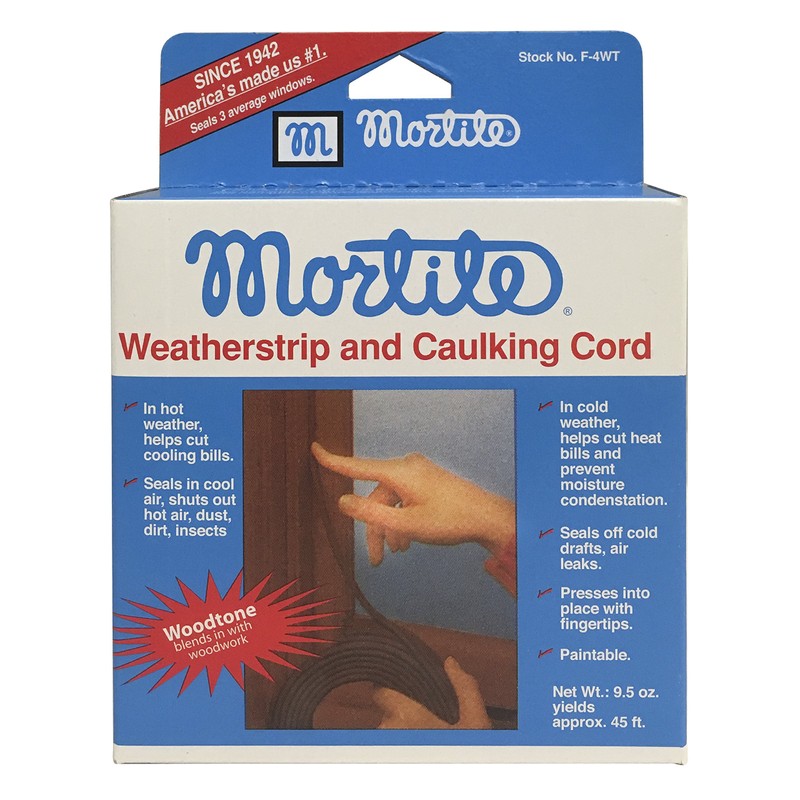 Frost King Thermwell F4WT 0 45' Woodtone Caulk Cord, 9.5-Ounce,