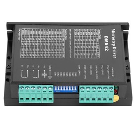 Fafeicy Micro Step Driver Stepper Motor Driver 2 Phase High Subdivision PWM Current Control DM542 CNC Controller