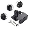 Weatherproof Gutter Mounts with Universal Screw Adapter for Outside, Compatible