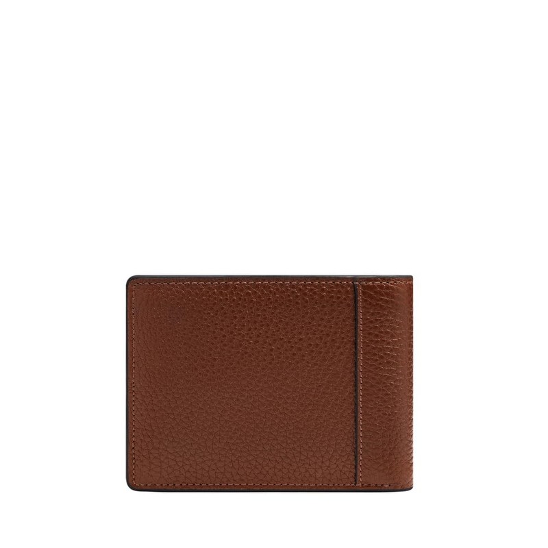 Fossil Men's Huntington Bi-Fold Wallet, brown