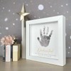 The Grandparent Gift Growing in Faith Handprint Frame, Baby Dedication